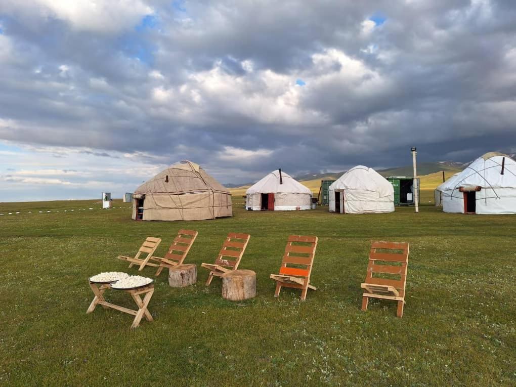 Zalkar Yurt Camp Song-Kul Exterior foto