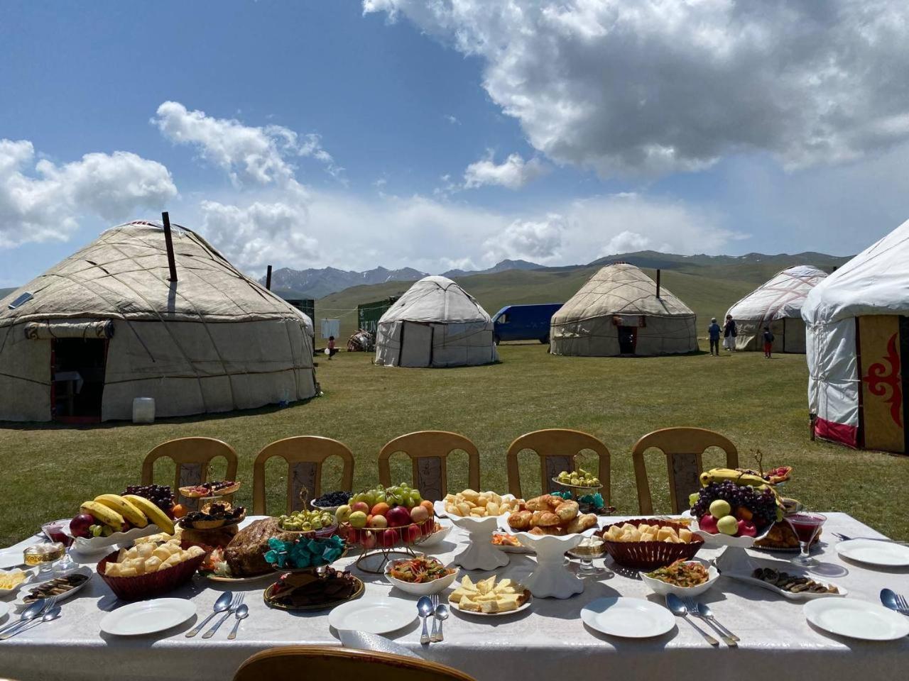 Zalkar Yurt Camp Song-Kul Exterior foto