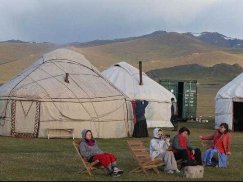Zalkar Yurt Camp Song-Kul Exterior foto