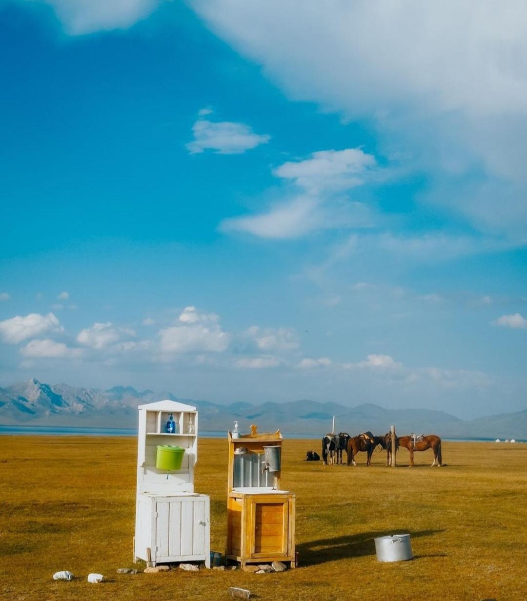 Zalkar Yurt Camp Song-Kul Exterior foto